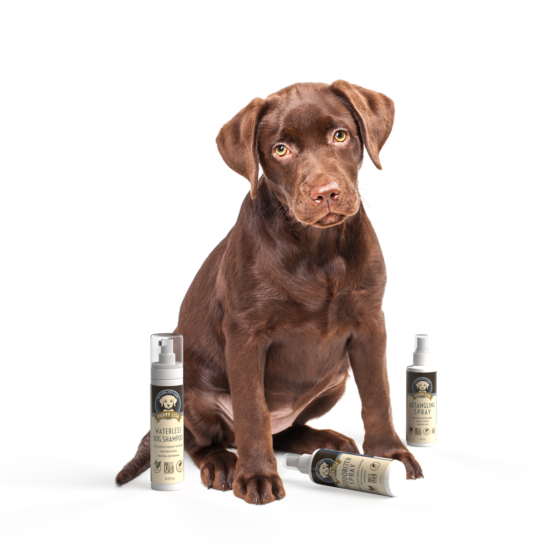 All Natural Coat Care Products for Dogs Puppy Lisa